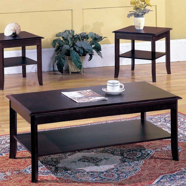 Andover Mills Jessica 3Piece Coffee Table Set & Reviews Wayfair